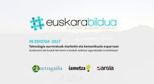 Teknologia Aurreratuak Marketin eta Komunikazio Esparruan, Euskarabildua 2017 by Euskarabildua #6 (2017)